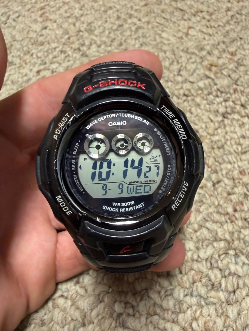 CASIO G-SHOCK TOUGH SOLAR / WAVE CEPTOR